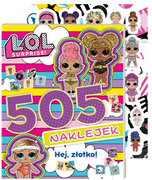 L.O.L. Surprise! Hej, złotko! 505 naklejek