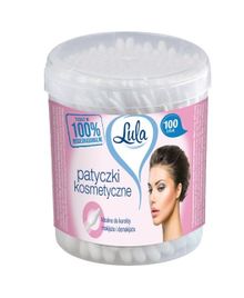 Lula, patyczki kosmetyczne, biodegradowalne, 100 szt.