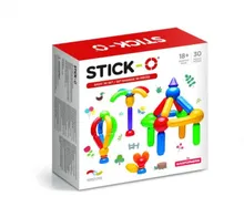 Magformers, Stick-O Basic, klocki magnetyczne, 30 elementów