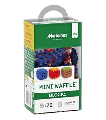 Marioinex, Mini Waffle, Blocks, klocki konstrukcyjne, 70 elementów