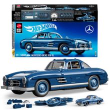 Mattel Brick Shop, Hot Wheels, Mercedes-Benz 300 SL, klocki, 1600 elementów