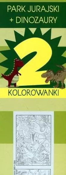 Megakolorowanka 2. Park jurajski, Dinozaury