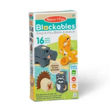 Melissa & Doug, Blockables, Drewniane Zwierzątka, drewniane klocki, 16 elementów