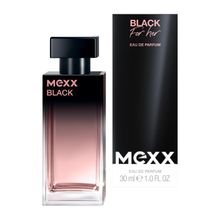 Mexx, Black For Her, woda perfumowana, spray, 30 ml