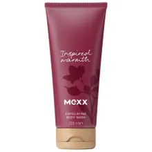 Mexx, Inspired Warmth, żel pod prysznic z peelingiem perfumowany, 200 ml