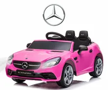 Milly Mally, Mercedes-Benz SLC, pojazd na akumulator, różowy