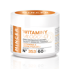 Mincer Pharma, Witaminy Młodości, krem przeciwzmarszczkowy tłusty 60+ nr 353, 50 ml