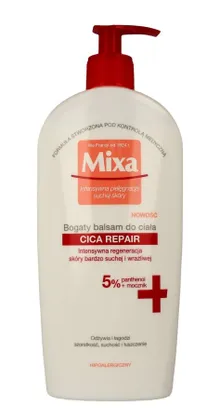 Mixa, Cica Repair, bogaty balsam do ciała, skóra bardzo sucha i wrażliwa, 400 ml