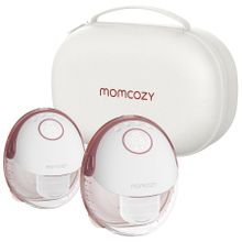 Momcozy, podwójny laktator, czerwony, 180 ml, M6