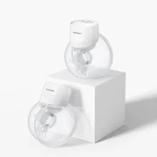 Momcozy, S12 Pro, laktator podwójny, biały, 180 ml