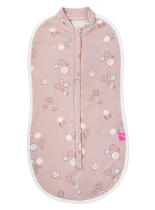 Motherhood, Zip&Swaddle, otulacz, różowe guziki, 2.5-5 kg