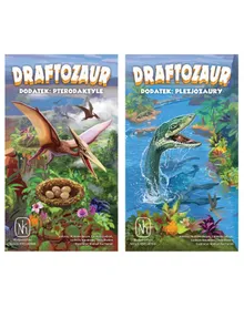 Nasza Księgarnia, Draftozaur: Pterodaktyle, Plezjozaury, dodatki do gry