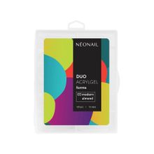 NeoNail, Duo AcrylGel, formy do przedłużania paznokci, 03 migdał współczesny, 120 szt.