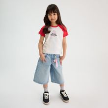 Niebieskie bermudy jeansowe z regulacją Cool Club