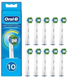 Oral-B, końcówki do szczoteczki elektrycznej Precision Clean, EB20-10 Clean Maximiser, 10 szt.