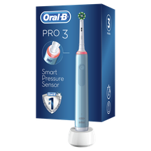 Oral-B, szczoteczka elektryczna, PRO3 3000 Blue Crossaction