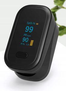 Oromed, Oro-Oximeter, pulsoksymetr, Black