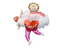 PartyDeco, balon foliowy Kupidyn, 82-99 cm, mix, 1 szt.