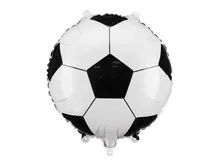 PartyDeco, balon foliowy, Piłka nożna, 35-35 cm, 1 szt.