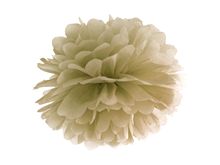 PartyDeco, pompon bibułowy, classic, złoty, 25 cm