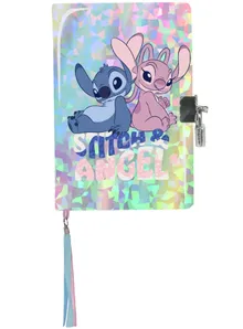 Paso, Lilo i Stitch, pamiętnik, 80 kartek, linia, Stitch i Angel