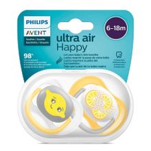 Philips Avent, Ultra Air, smoczek uspokajający, 6-18m, 2 szt.