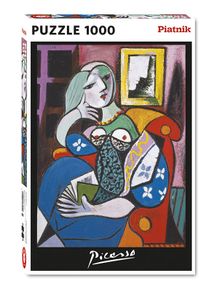 Piatnik, Picasso: Kobieta z książką, puzzle, 1000 elementów