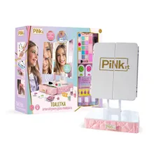 Pink It, interaktywna toaletka z akcesoriami do makijażu