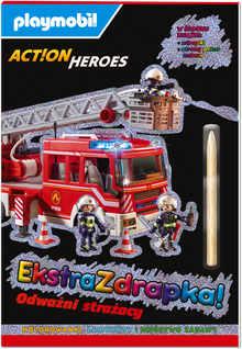 Playmobil Action Heroes. Odważni strażacy. Ekstrazdrapka