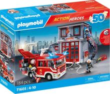 Playmobil, Action Heroes, Straż Pożarna, 71603