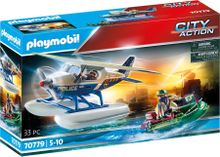 Playmobil, City Action, Policyjny samolot wodny: Pościg za przemytnikiem, 70779