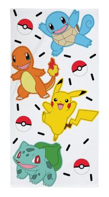 Pokemon, ręcznik plażowy, kąpielowy, 70-140 cm