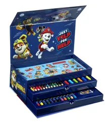 Psi Patrol, zestaw artystyczny w pudełku, 44 elementy