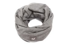 Pulp, szalik do karmienia, komin, siwy