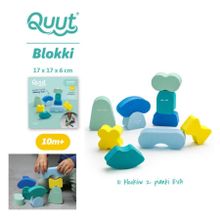 Quut, Blokki, klocki piankowe, balansowe, Minty Blue