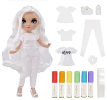 Rainbow High, Color & Create Fashion Doll, Blue Eyes, lalka modowa