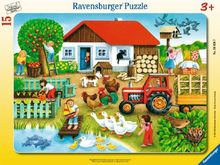 Ravensburger, Gospodarstwo domowe, puzzle ramkowe, 15 elementów