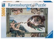 Ravensburger, Michał Anioł - Stworzenie, puzzle, 500 elementów