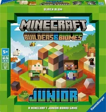 Ravensburger, Minecraft, Builders and Biomes Junior, gra familijna