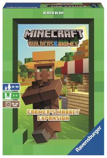 Ravensburger, Minecraft, Builders and Biomes, Rynek Farmera, dodatek do gry
