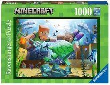 Ravensburger, Minecraft Mozaika, puzzle, 1000 elementów