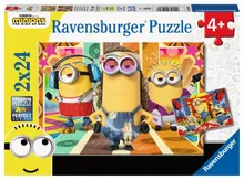 Ravensburger, Minionki 2, puzzle dla dzieci 2D, 2-24 elementy