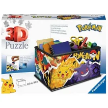 Ravensburger, Szkatułka Pokemon, puzzle 3D, 216 elementów