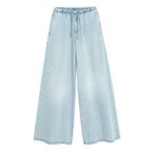 Regulowane spodnie wide leg z gumką Cool Club