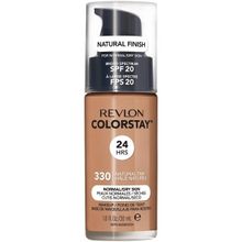 Revlon, ColorStay, podkład do cery normalnej i suchej z formułą SoftFlex, 330 Natural Tan, 30 ml