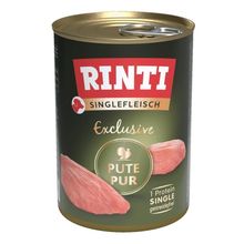 Rinti, Singlefleisch Exclusive, z indykiem, mokra karma dla psa, 400g