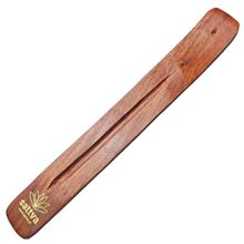 Sattva, Natural Indian Incense, podstawka do kadzidełka z naturalnego drewna