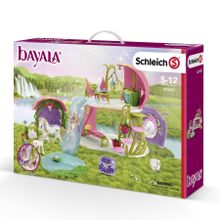 Schleich, Bayala, Blyszczacy dom kwiatowy z jednorożcami, zestaw, 42445