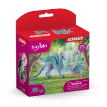 Schleich, Bayala, Kwiecisty Smok i Dziecko, figurka, 70592