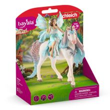 Schleich, Bayala, Wróżka Eyela z Jednorożcem Księżniczką, figurka, 70569